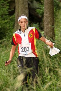 Esther Doetsch beim Finale